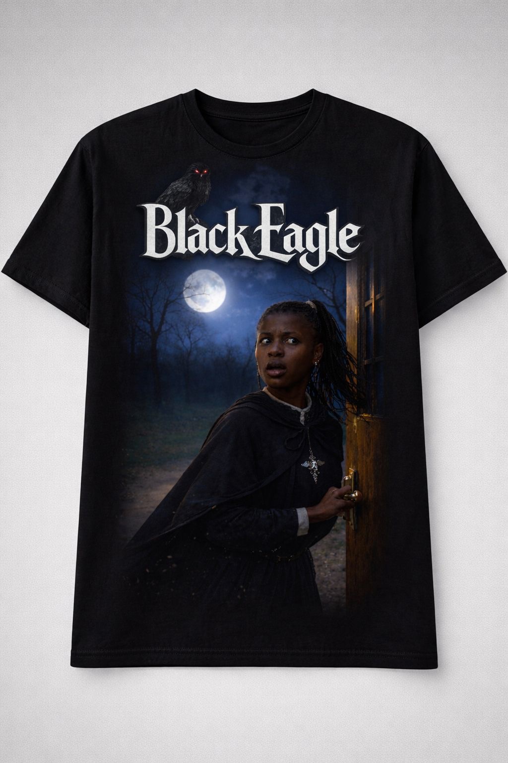 T-Shirt Black Eagles vue 01